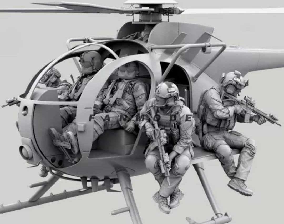 キティホーク、ブラックホーク搭乗員、シールズ6体、3点まとめマサさま専用