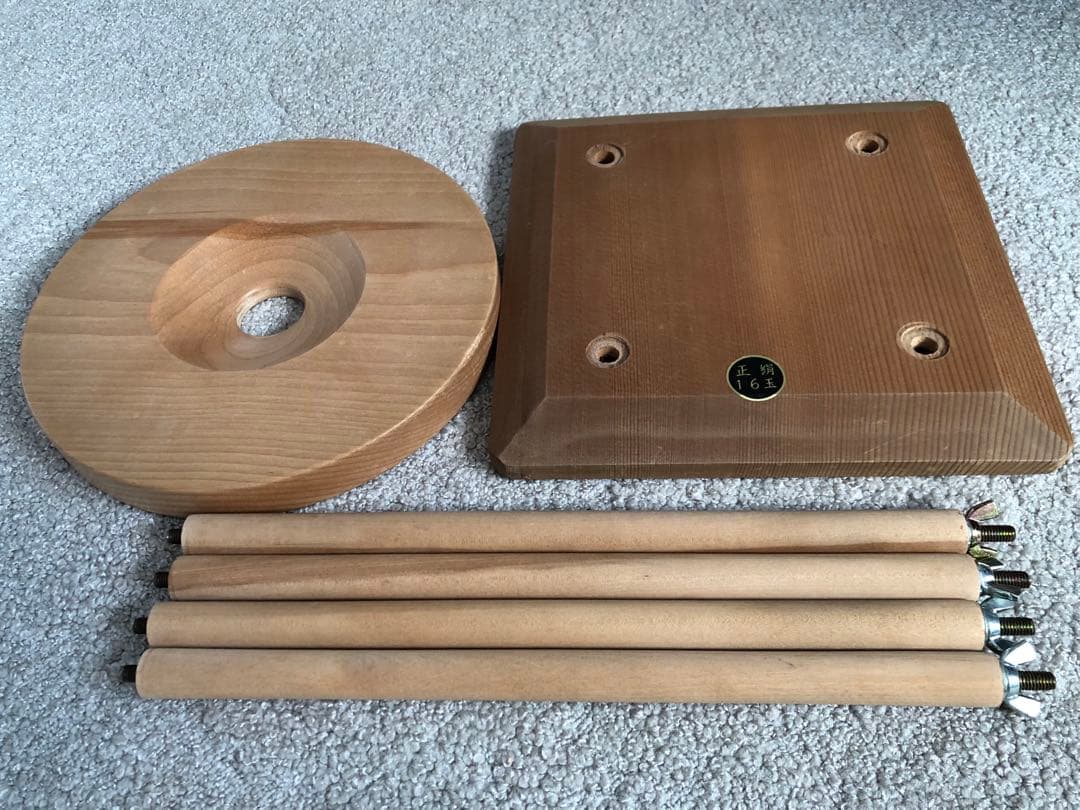 組紐☆ 丸台、組玉3サイズ24個、おもりセット