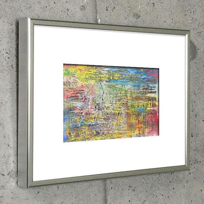 限定マット額装品/ゲルハルト・リヒター/Abstract Painting