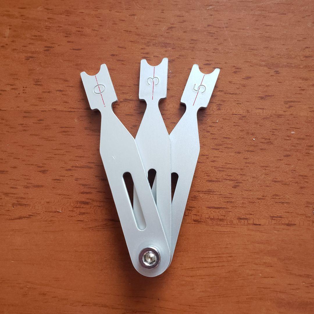 ★パチンコ釘調整5点セット ○ハンマー/ゲージ棒(2本)/釘角度ゲージ/板ゲージ