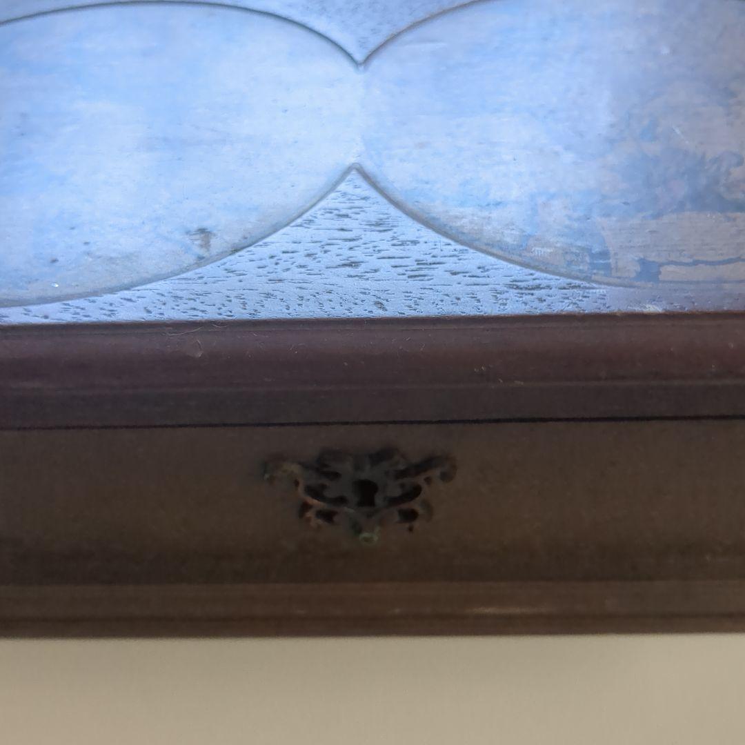 古地図デザインの木製オルゴール