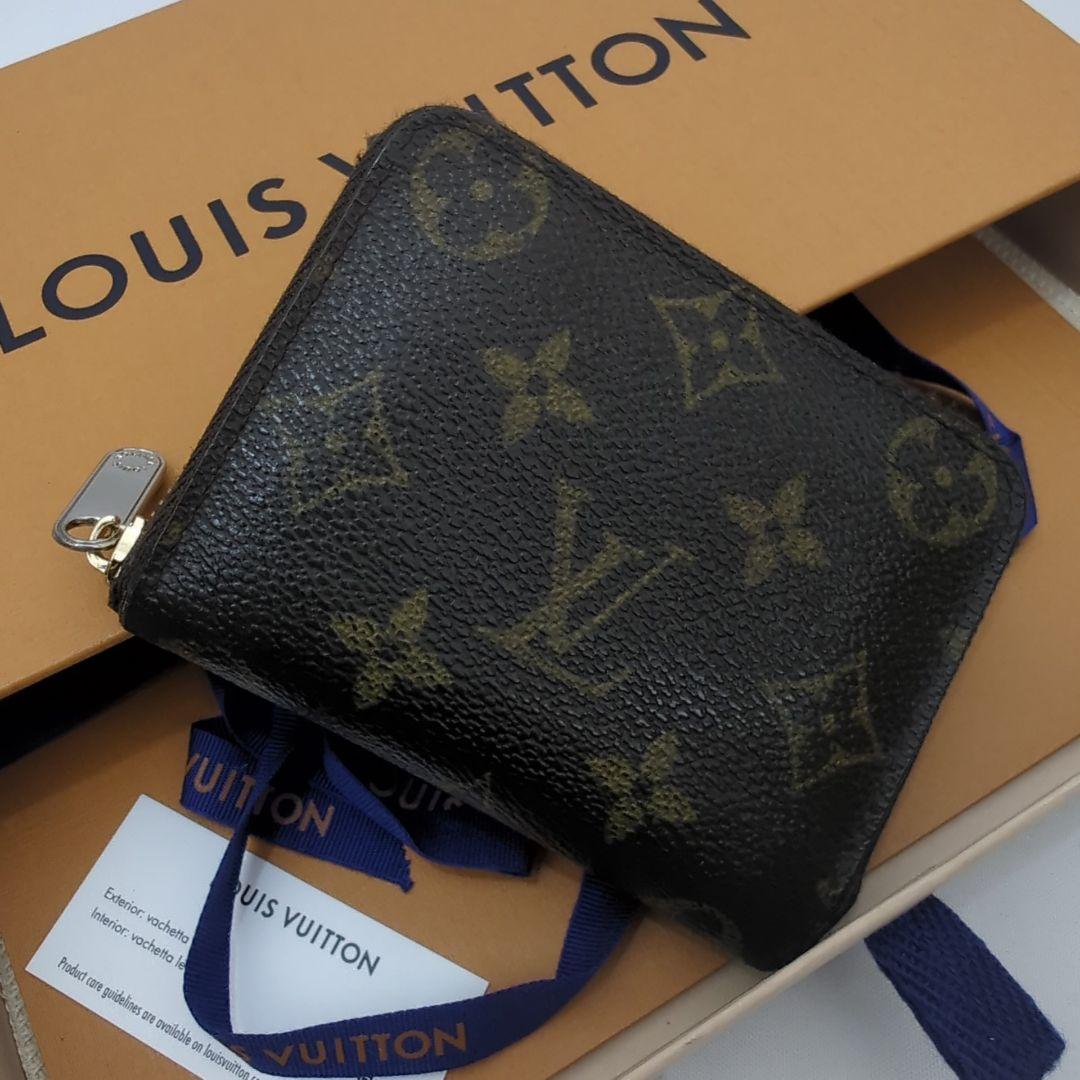 LOUISVUITTON ルイヴィトン モノグラム ケース パース ジップ