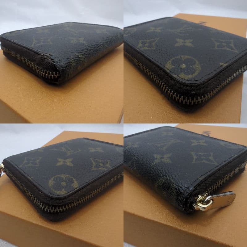 LOUISVUITTON ルイヴィトン モノグラム ケース パース ジップ