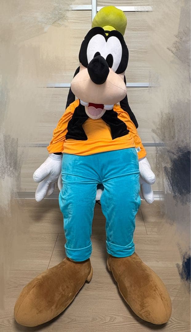 【受注生産】グーフィー スーパービッグぬいぐるみ【ハピリクファクトリー】