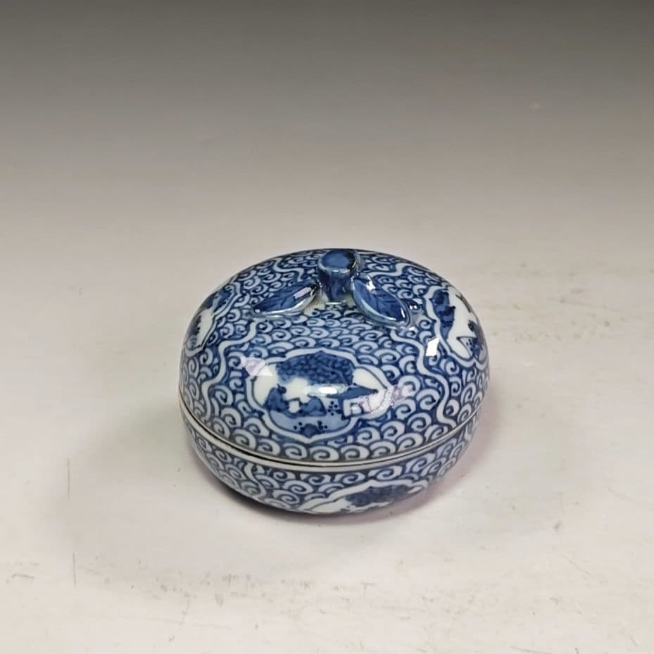 イ996 香合『叶松谷造』『祥瑞蜜柑　香合　共箱』茶道具