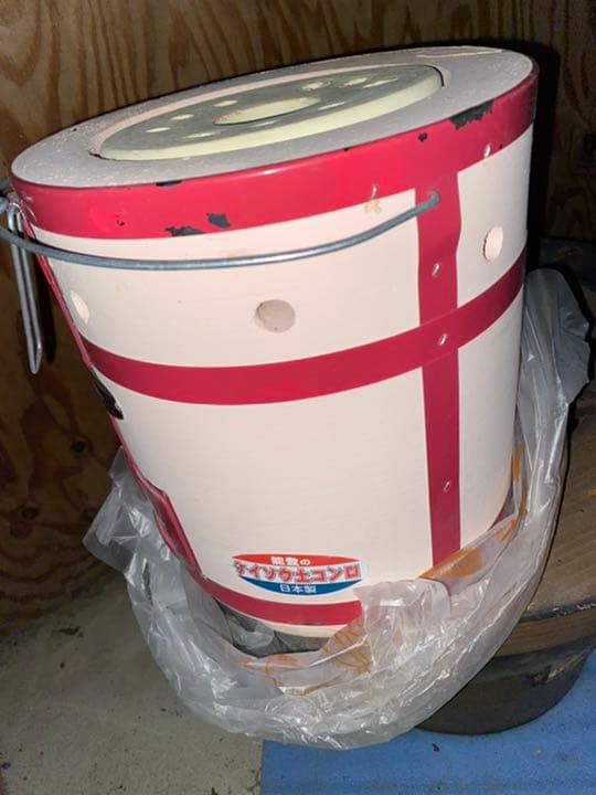 引き取りのみ）昭和レトロ　センコー練炭火鉢