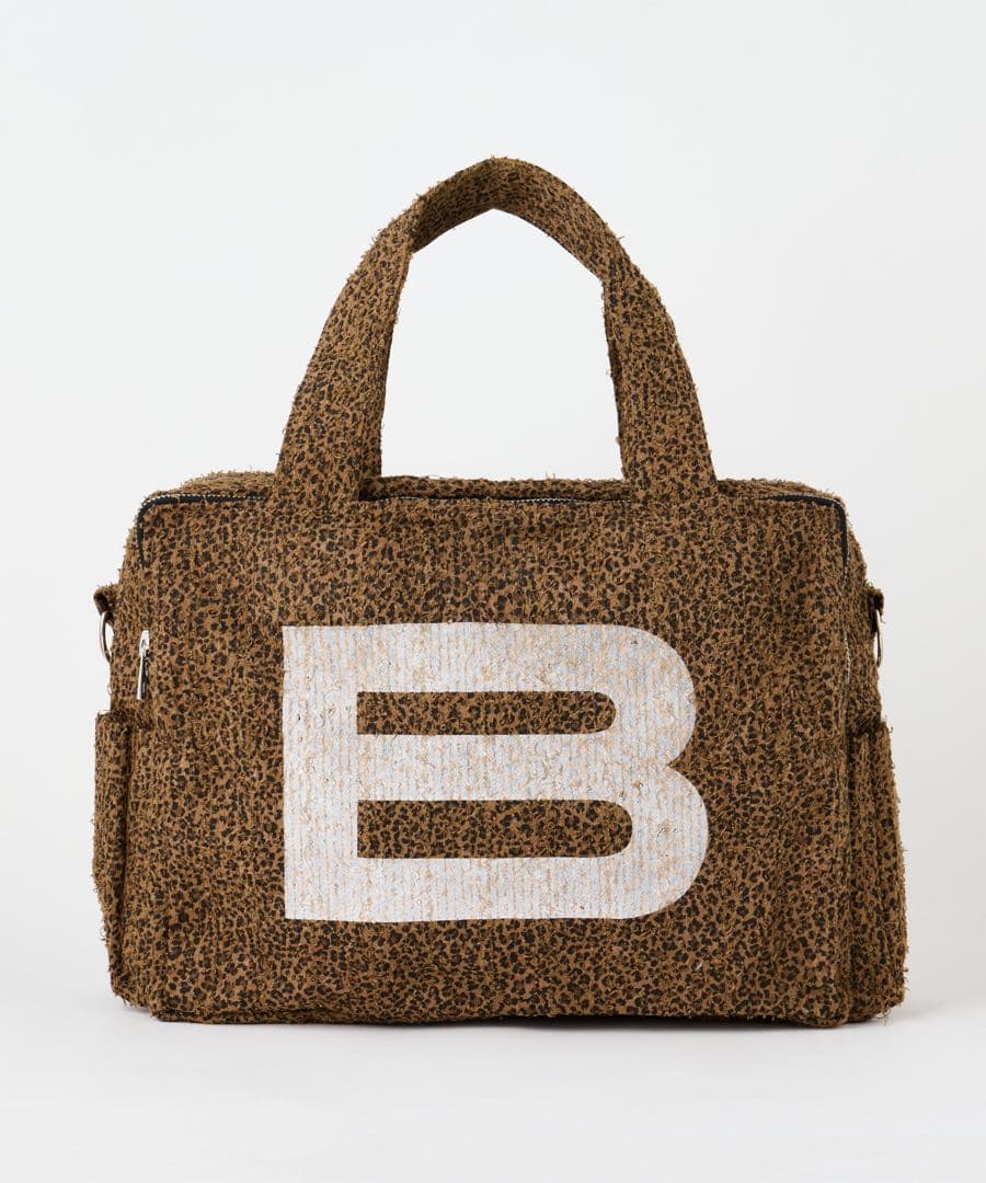 BEEDEN mini b logo bag leo ヒョウ柄バッグ