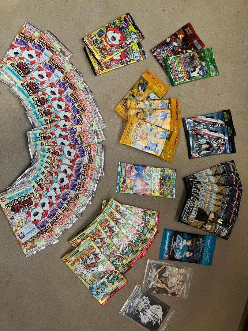 匿*️様 【未開封トレカ福袋】各種トレーディングカード約40パックセット