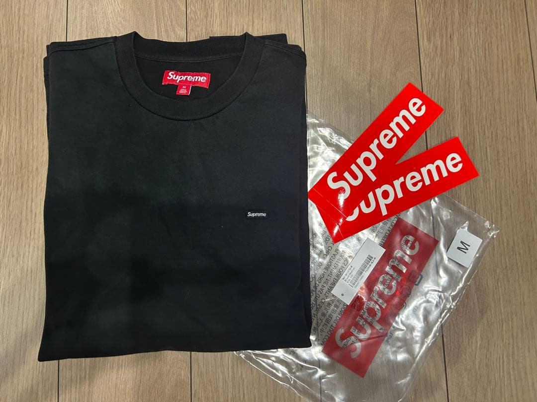 シュプリーム スモールボックスロゴ ロンT Mサイズ