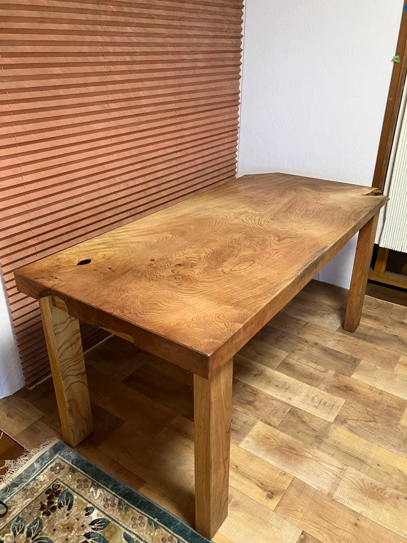欅　ケヤキ　けやき　無垢　ダイニングテーブル　テーブル