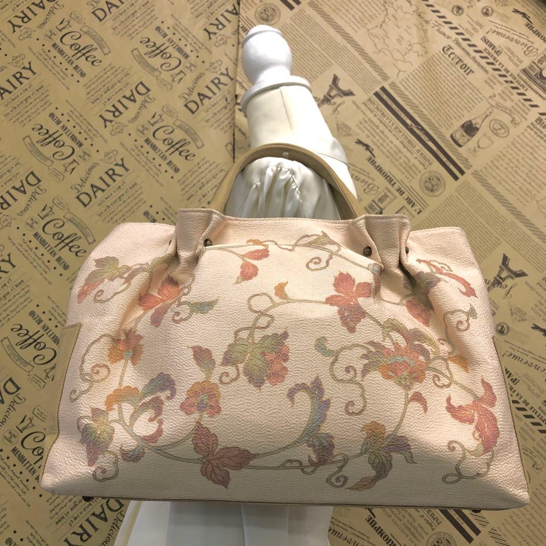 OKAJIMA オカジュウ トートバッグ 友禅 和装 フォーマル FP537