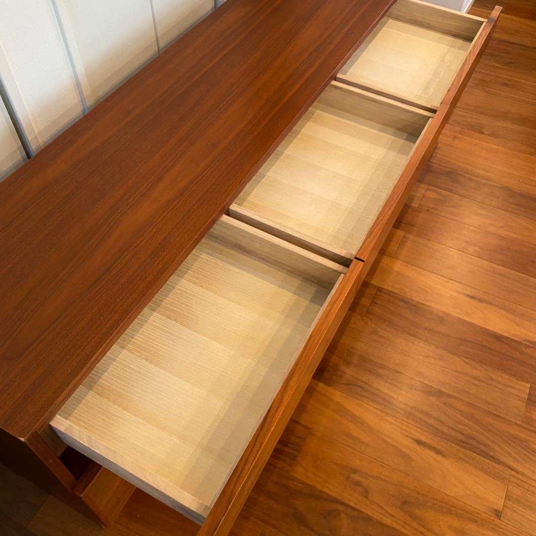 ACTUS アクタス　テレビボード　テレビ台　木目　ブラウン　茶色　高級家具