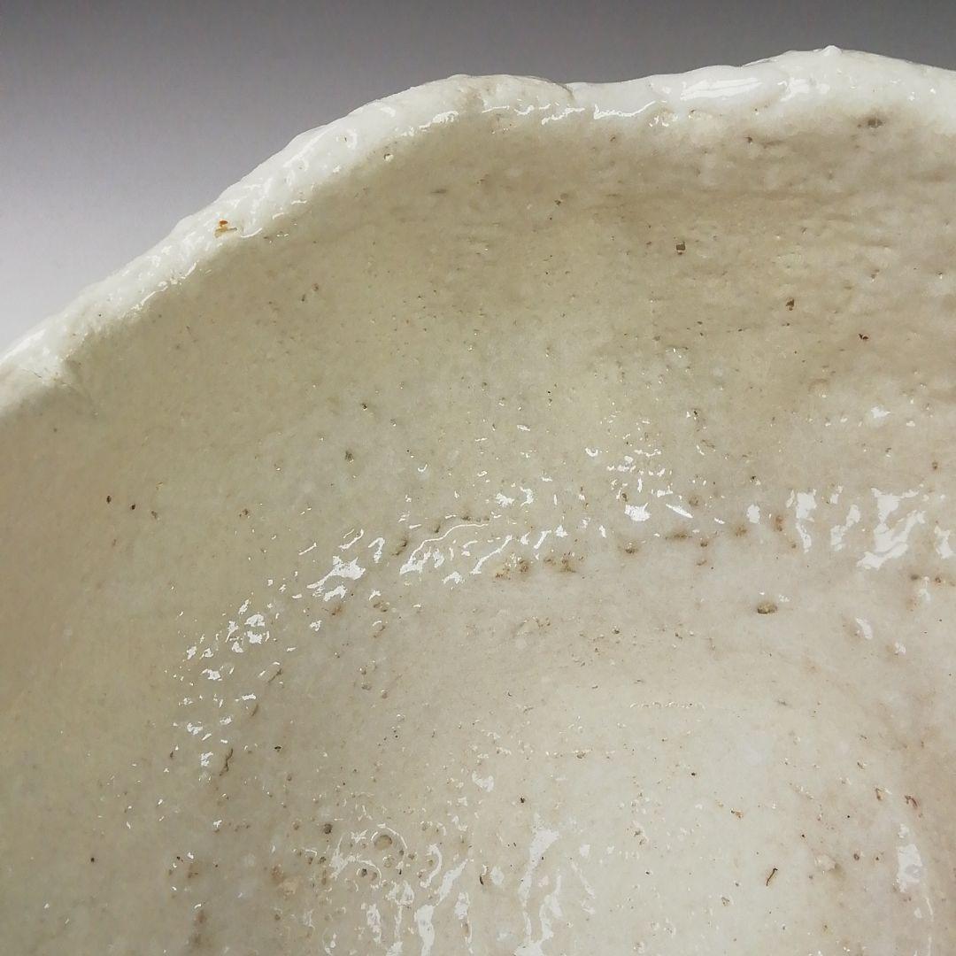 Ｔ５３１　茶碗　『竹の子画』『志野茶碗』『加藤景正 作』　共箱　抹茶碗　茶道具