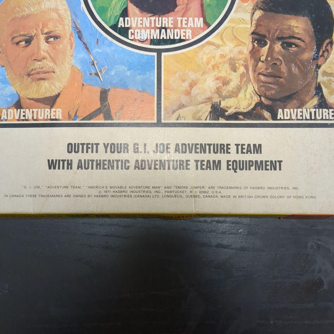 未使用　70年代アドベンチャー G.I. Joe Smoke Jumper