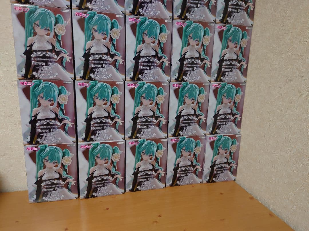 初音ミク flower fairy 白薔薇 ぬーどるストッパー　30個