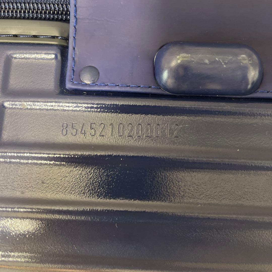 【美品】RIMOWA SALSA 32ℓクラス　　　 ブルー