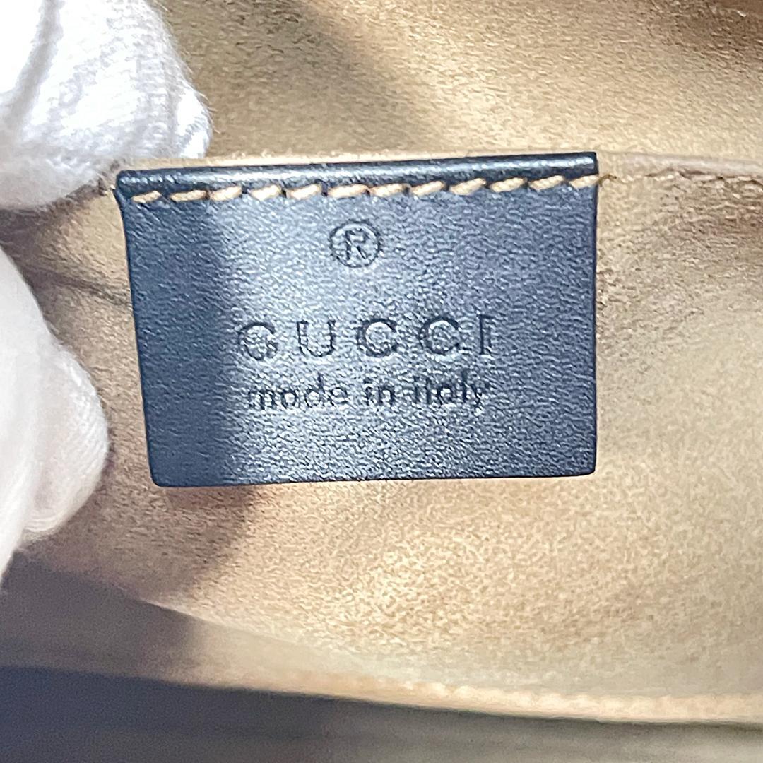 GUCCI グッチ パドロック GGスプリーム ハンドバッグ チェーンショルダー