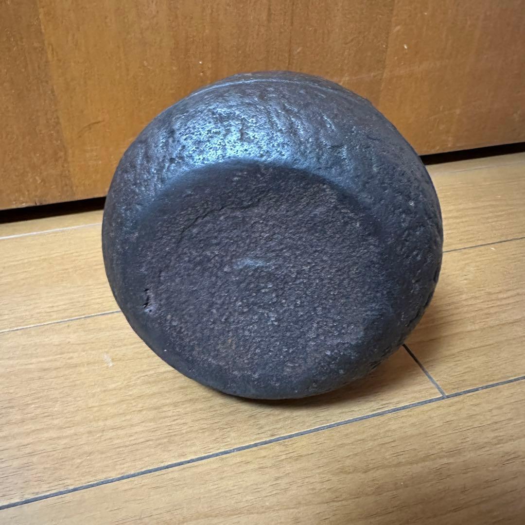 龍文堂 鉄瓶 唐銅蓋 煎茶道具