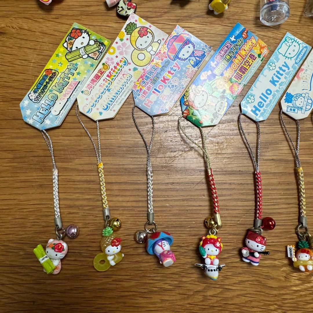 s*e様 ご当地キティ★根付け　沖縄限定19点セット