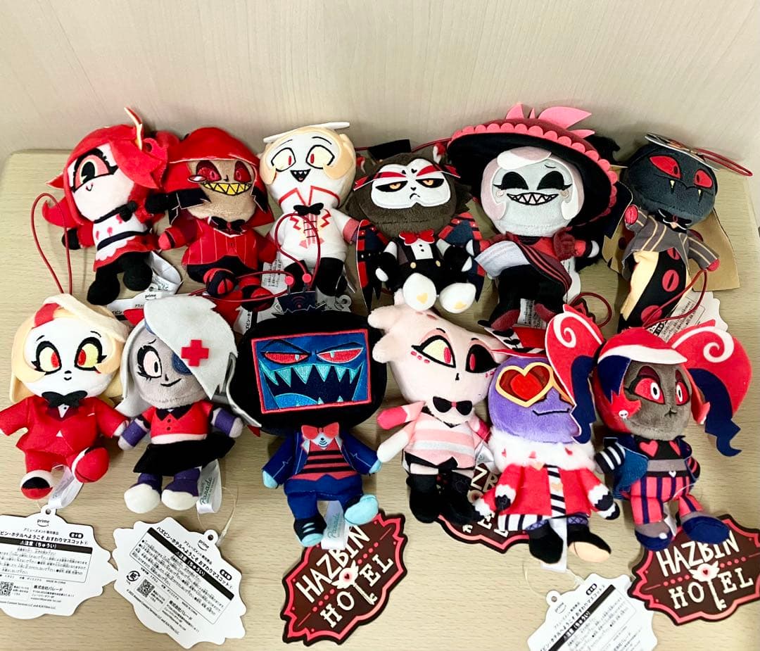 【ラウンドワン限定】ハズビンホテルへようこそ おすわりマスコット　全12種