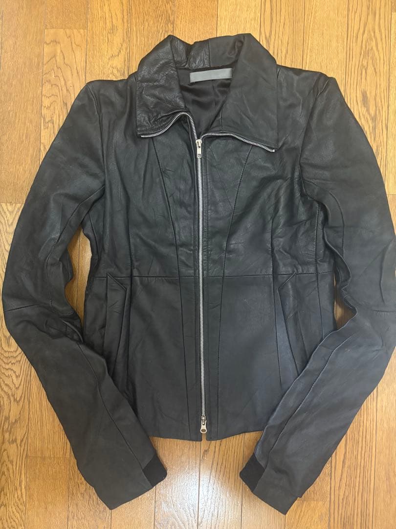 EKAM レザーライダースジャケット