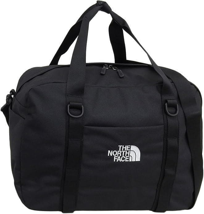 韓国限定 ノースフェイス ビックショットカーゴバッグ ボストン バッグ ブラック
