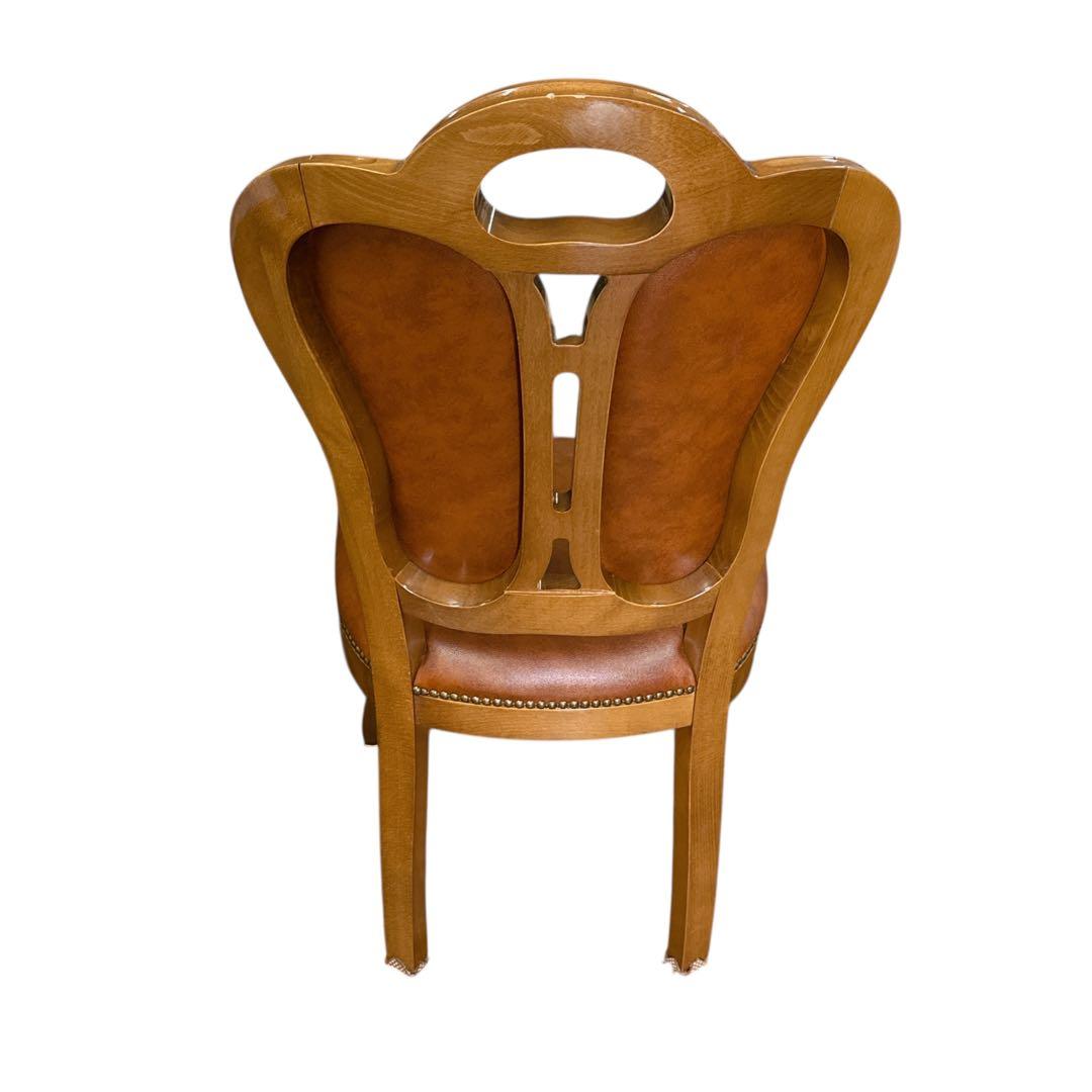 美品【イタリアアンティーク調】【モレロ・ジャンパウロ】【ダイニングチェアー】1脚