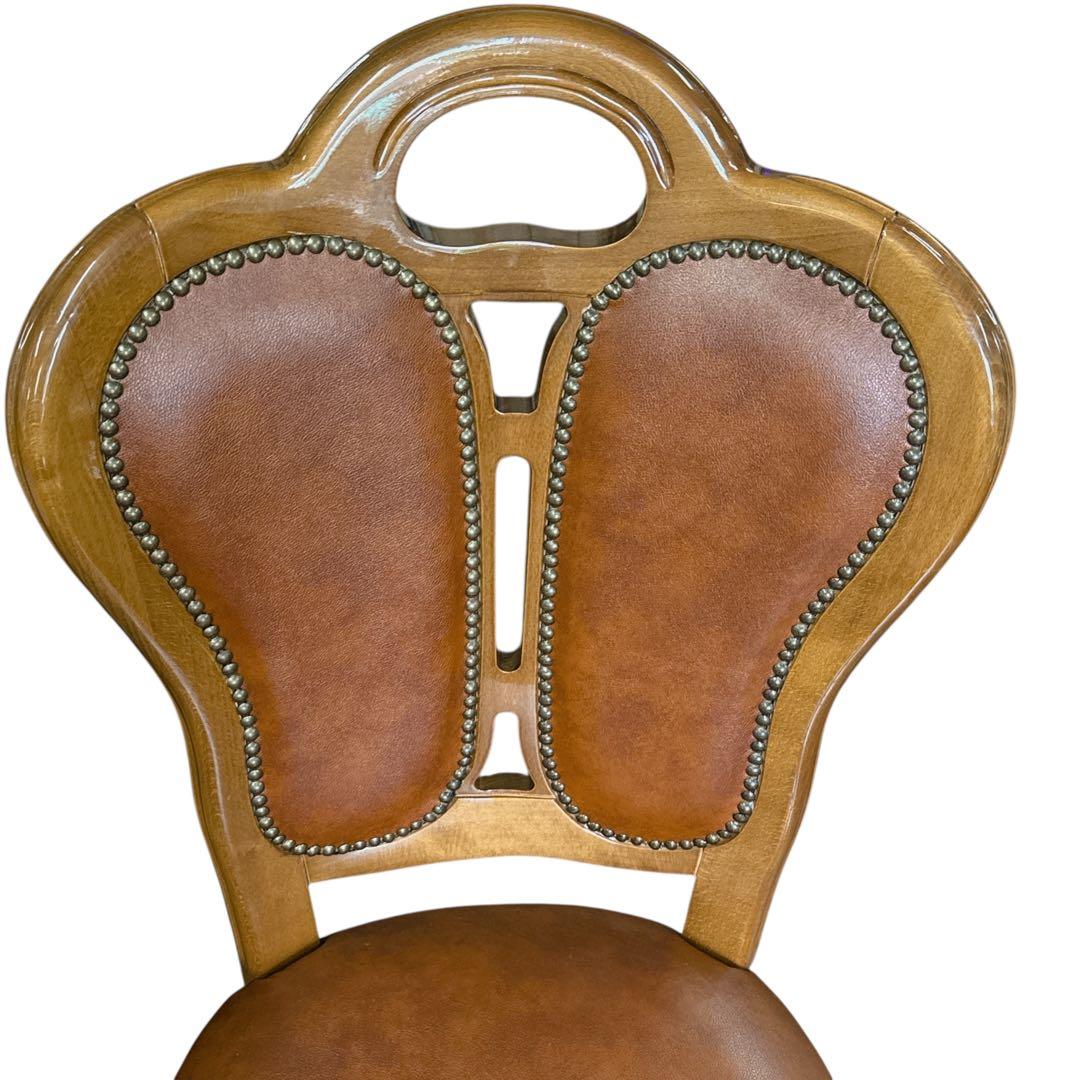 美品【イタリアアンティーク調】【モレロ・ジャンパウロ】【ダイニングチェアー】1脚