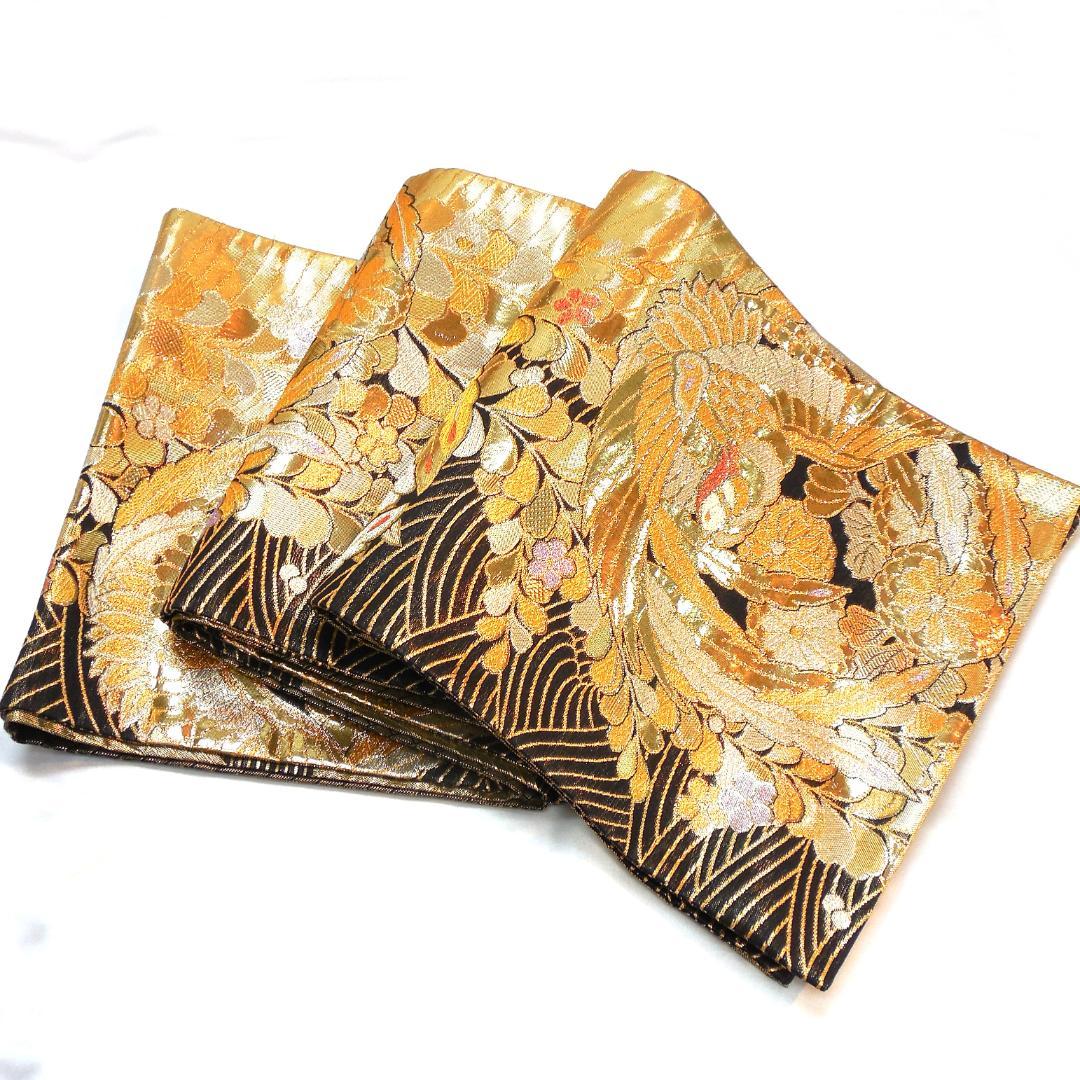 訳あり特価★振袖フルセット　正絹　成人式　振袖　7点　M～Ｌサイズ　赤　古典柄