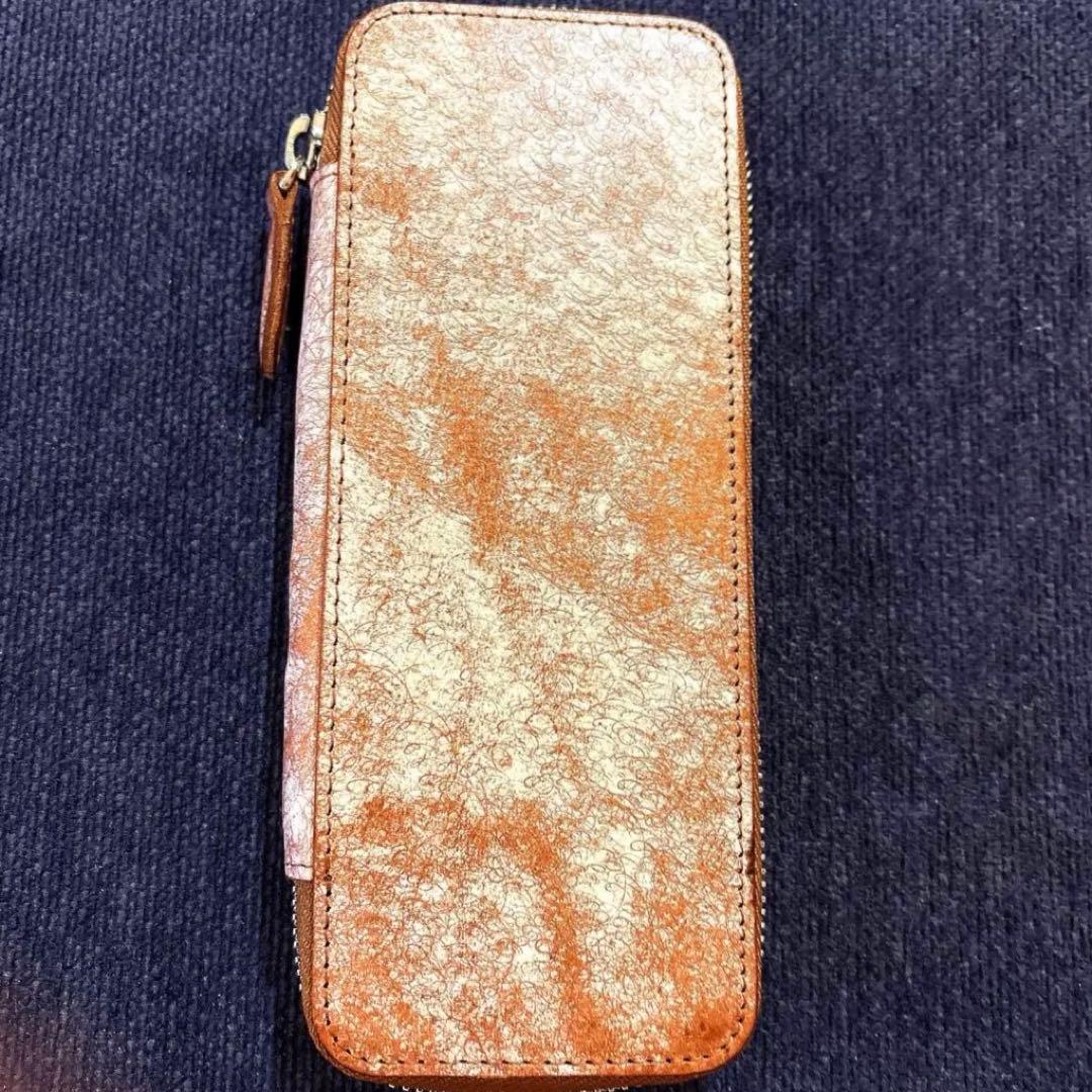 ✨【Ductダクトペンケース マルゴースフォグブラウン】✨野原工芸工房楔シーサー