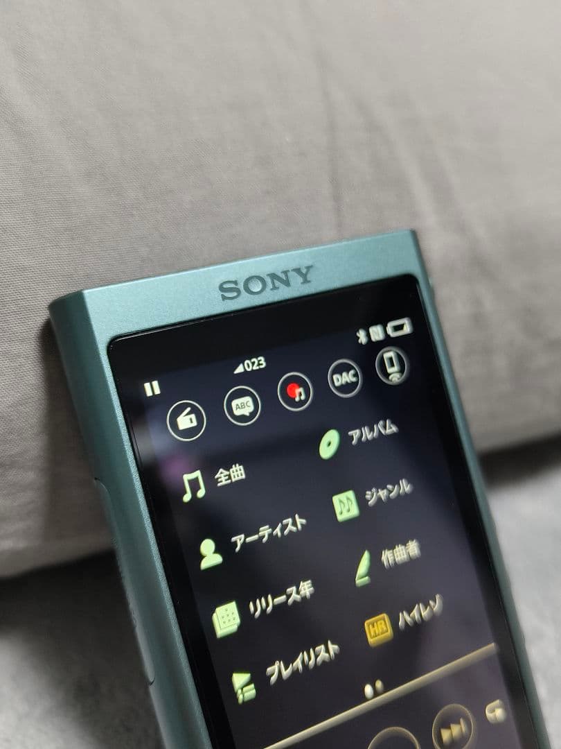 美品！SONY ソニー WALKMAN NW-A55 ホライズングリーン