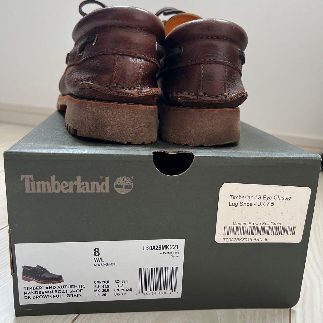 国内未発売　Timberland 3eye classic lug