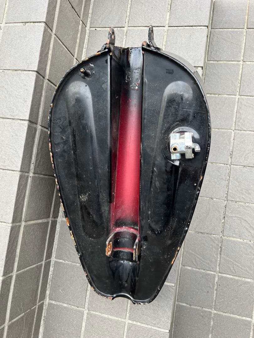 ★ハーレー　スポタン　スポーツタンク　フレイム柄