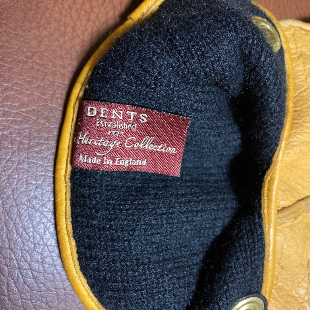 DENTS ペッカリー グローブ (カシミヤライニング) デンツ 手袋 コルク