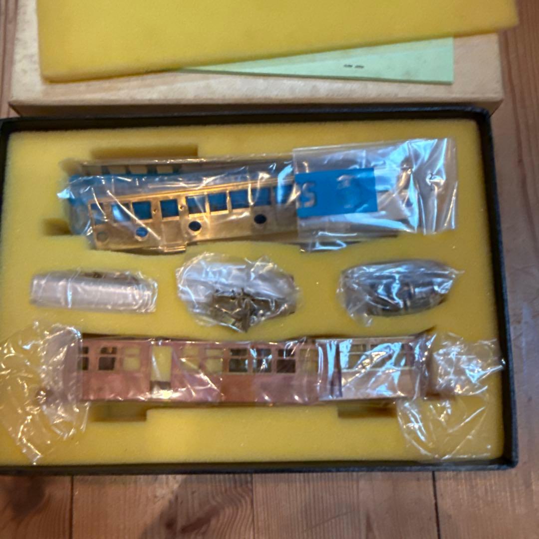 ぷろじぇくと80 下津井電鉄 モハ102＋クハ23 未組立キットHOナロー