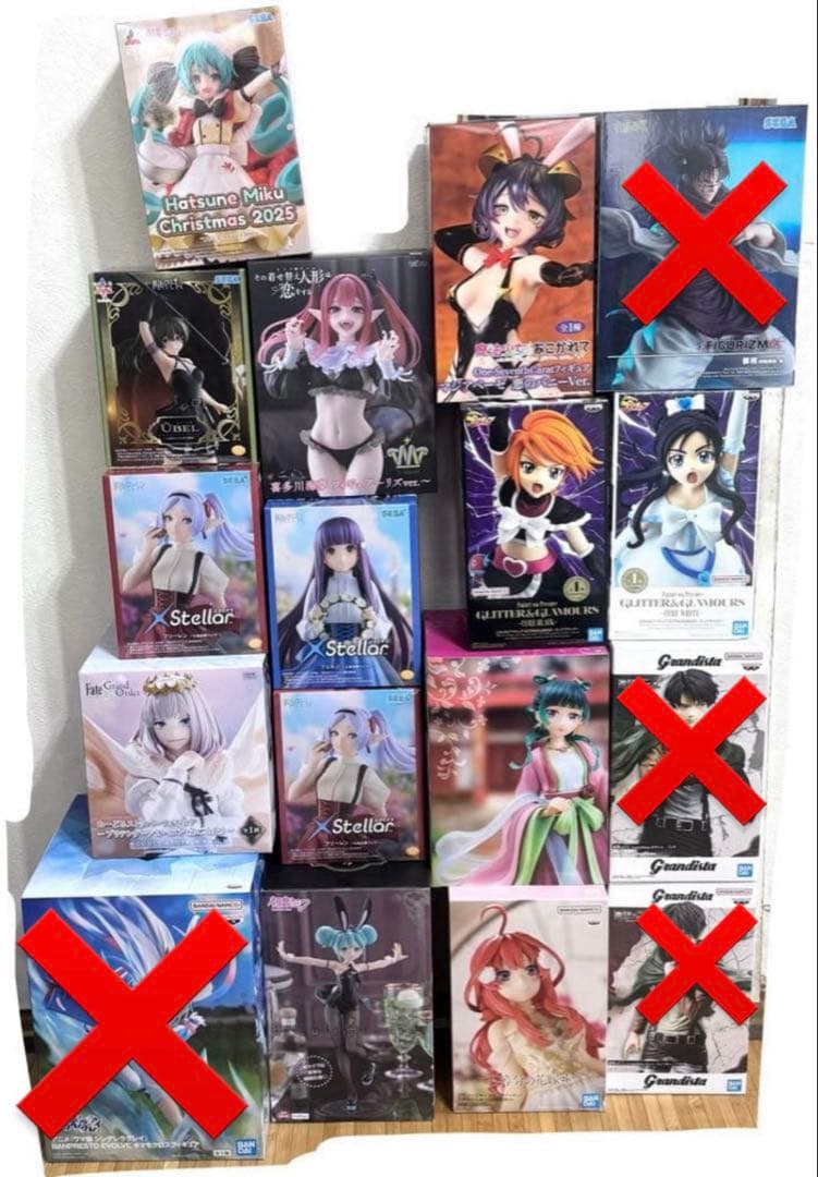 【新品・未開封】プライズフィギュアまとめ売り　13点セット