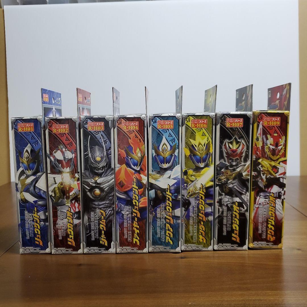 タカラ　リュウケンドー ソフビ　8個セット