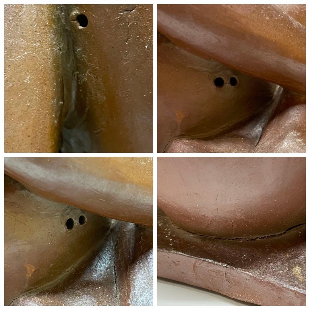 モンテパパ　昭和の名工　岡本錦朋　備前焼　裸婦像