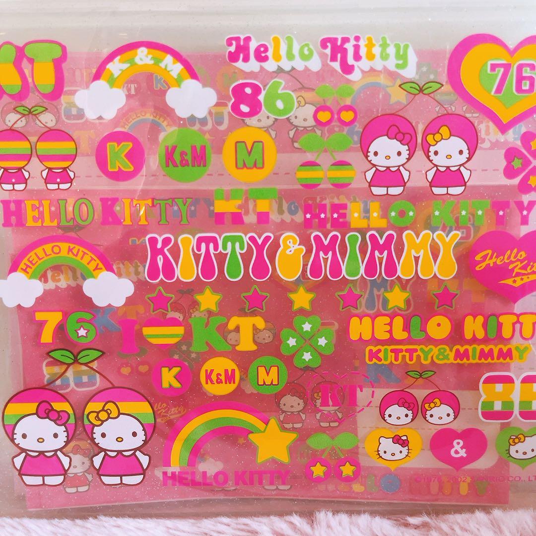 希少レア　ハローキティ　チェリー　レターセット　シール付きメモ　ノート　2002