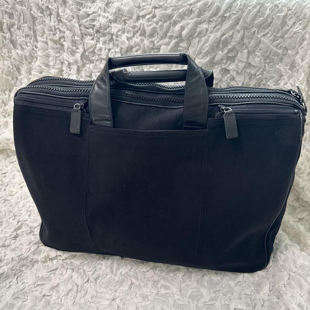 希少　トヨタ　セルシオ　大きめビジネスバッグ　ショルダーバッグ　スエード