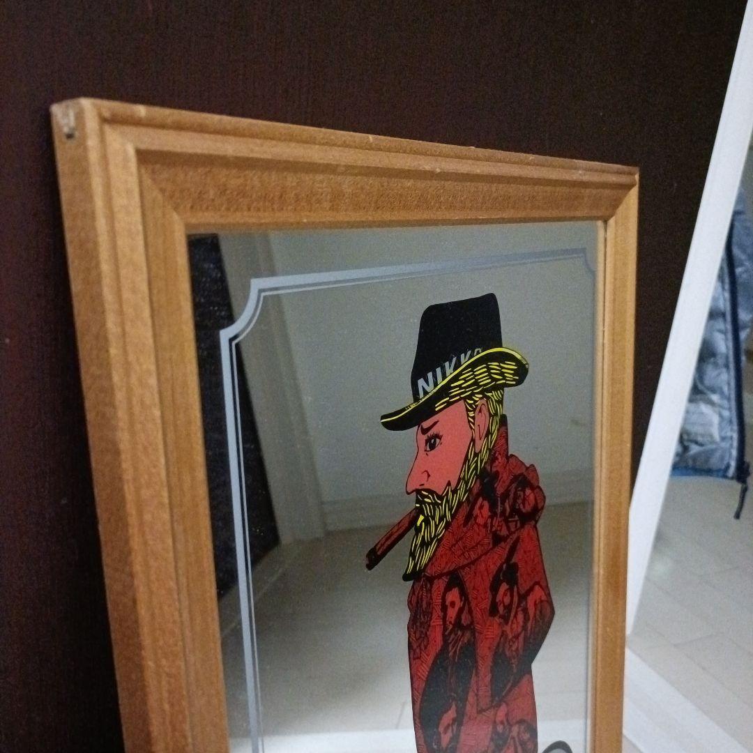 oki90様用　ニッカ ウイスキー パブミラーNIKKA G&G アンティーク