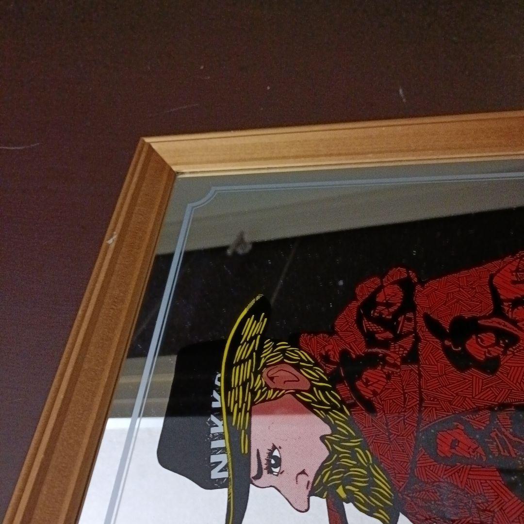 oki90様用　ニッカ ウイスキー パブミラーNIKKA G&G アンティーク