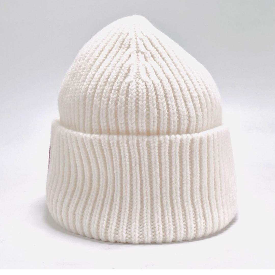 月初セール ami アミパリス ニット帽 ロゴ ウールビーニー ニット 帽子