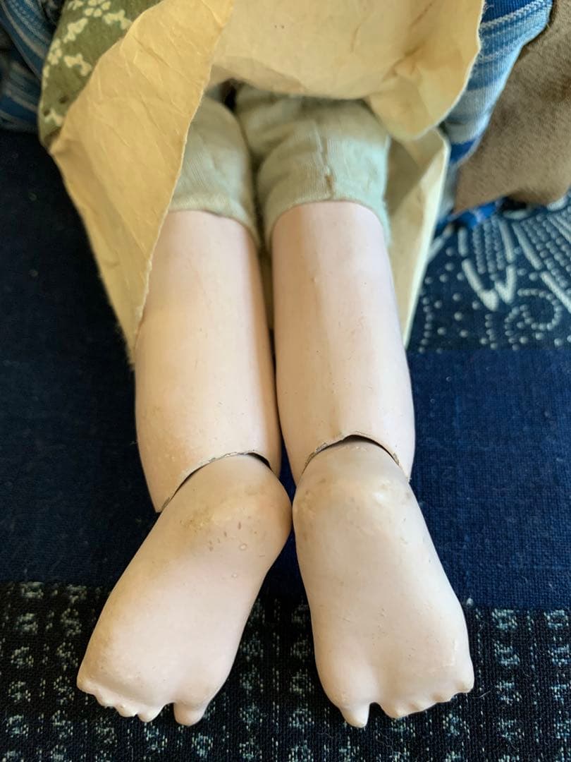 明治時代　市松人形　③ アンティーク　骨董