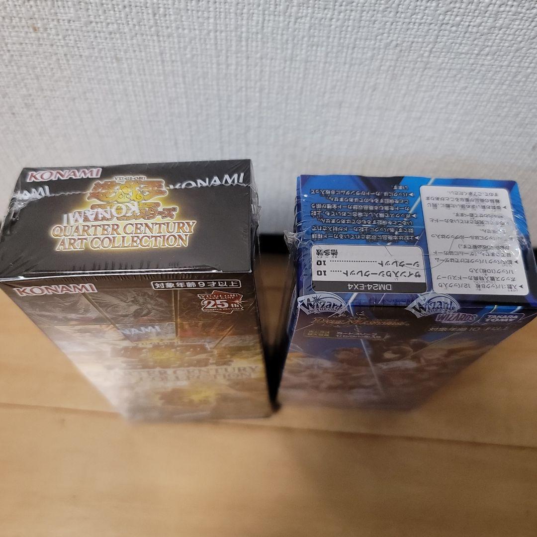 【新品シュリンク付】遊戯王QC & デュエマDM24-EX4 各1BOXセット