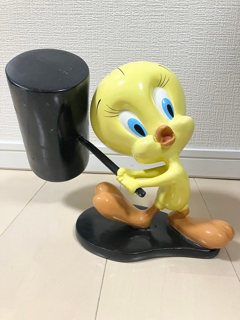 希少　ルーニーテューンズ　トゥイーティー　フィギュア　フィギュア　ハンマー