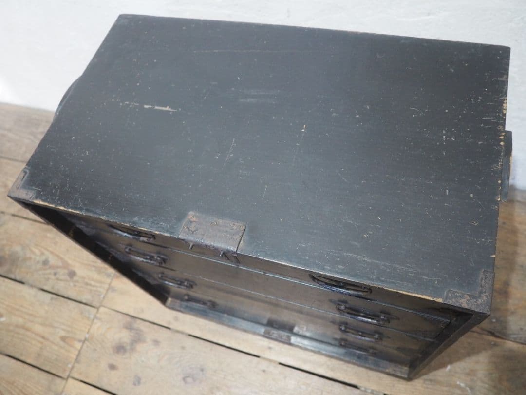 1259　 アンティーク　小箪笥　棒タンス　収納棚　骨董　レトロ　インテリア