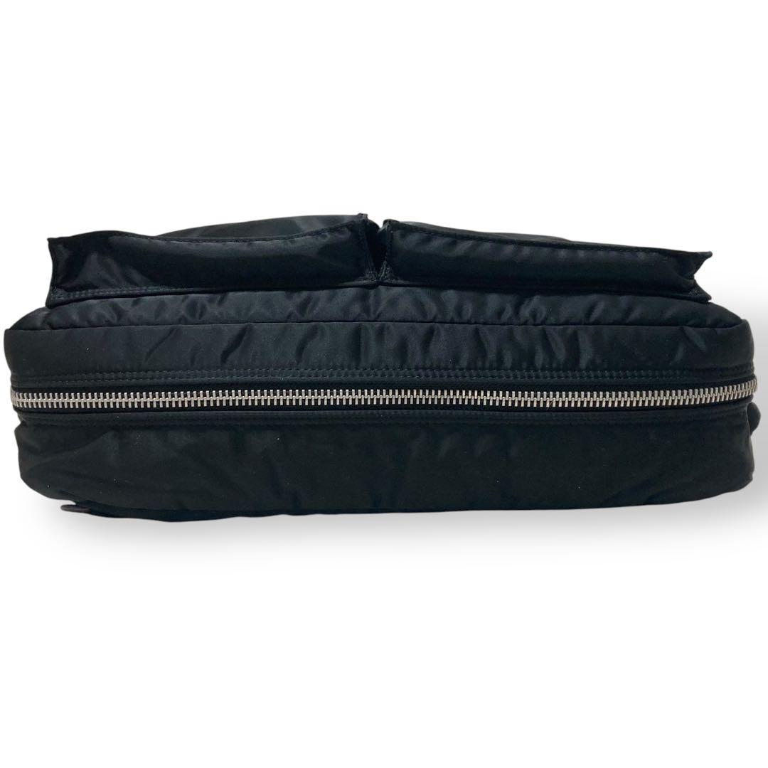 【美品】ポーター　タンカー　2way ビジネスバッグ　ショルダー　ナイロン　黒