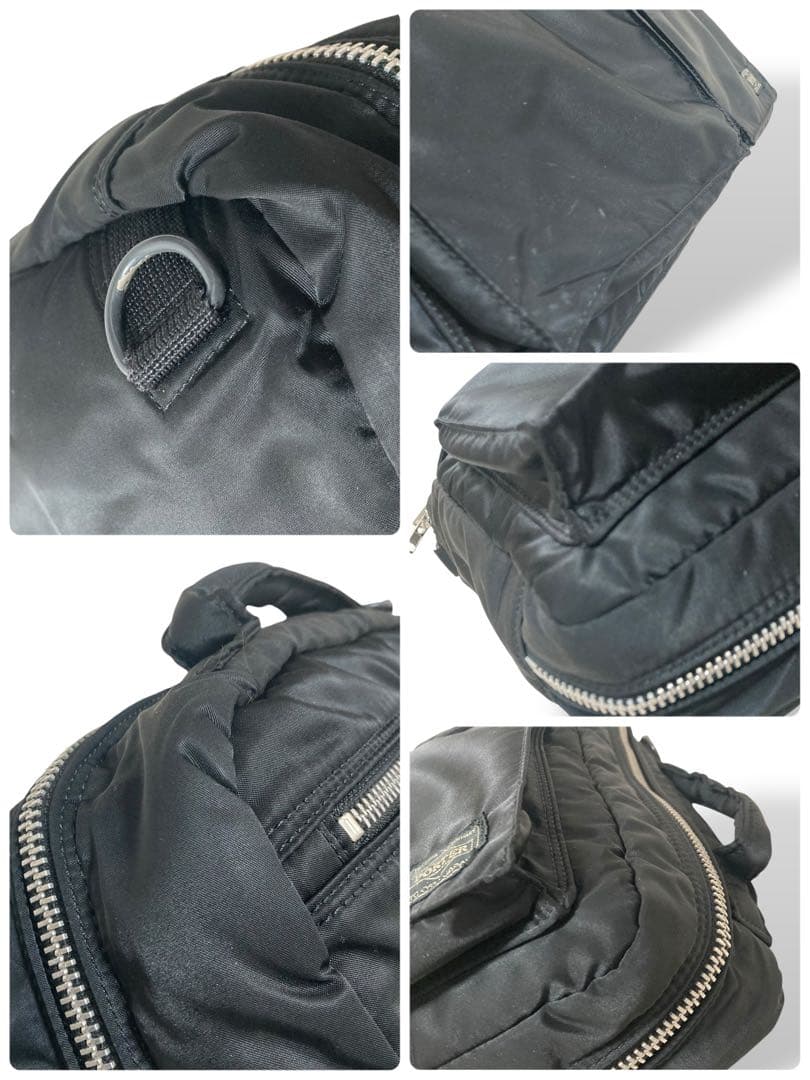【美品】ポーター　タンカー　2way ビジネスバッグ　ショルダー　ナイロン　黒