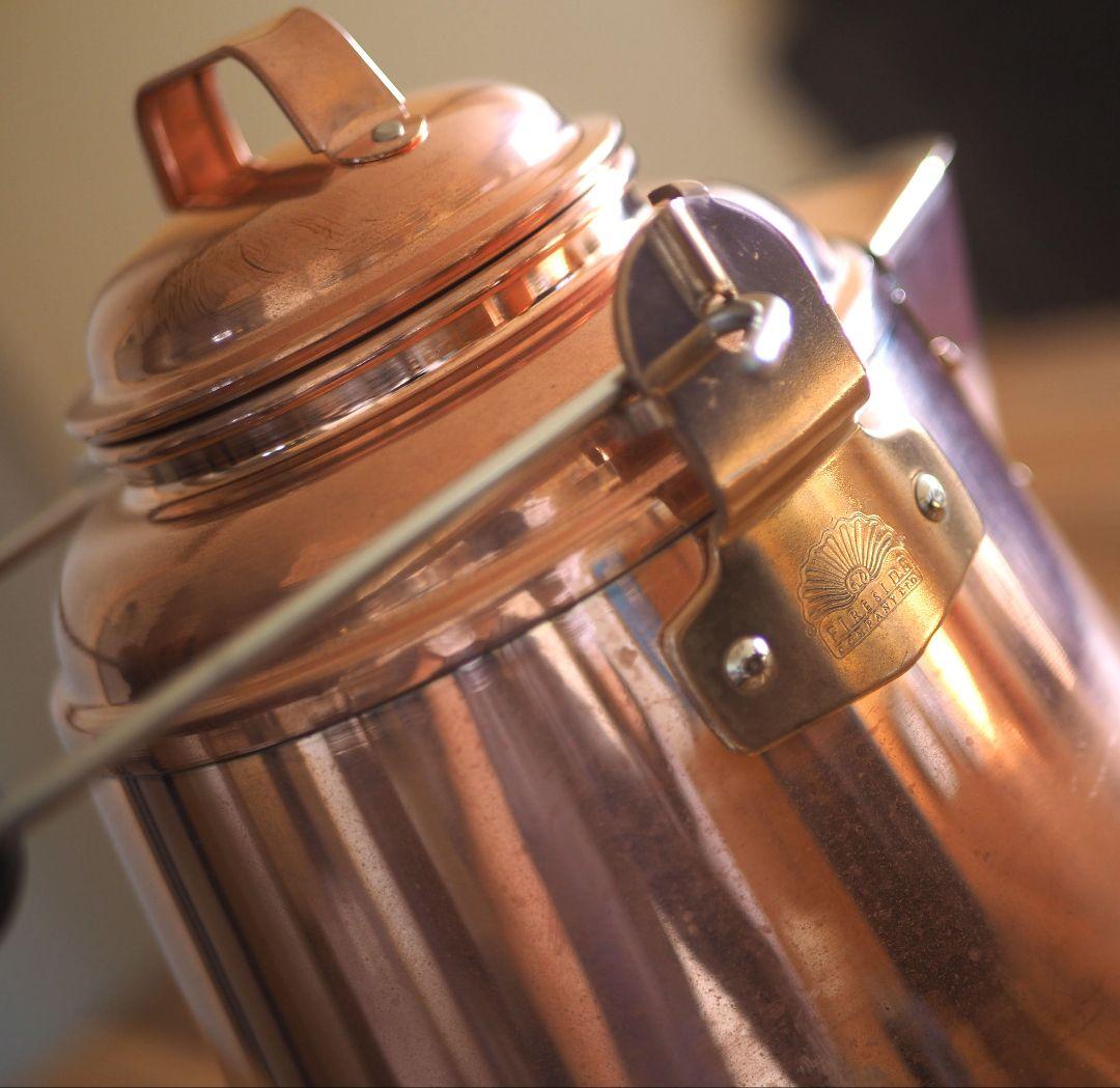 【未使用品】ファイヤーサイド/グランマーコッパーケトル小(12113)旧ロゴ